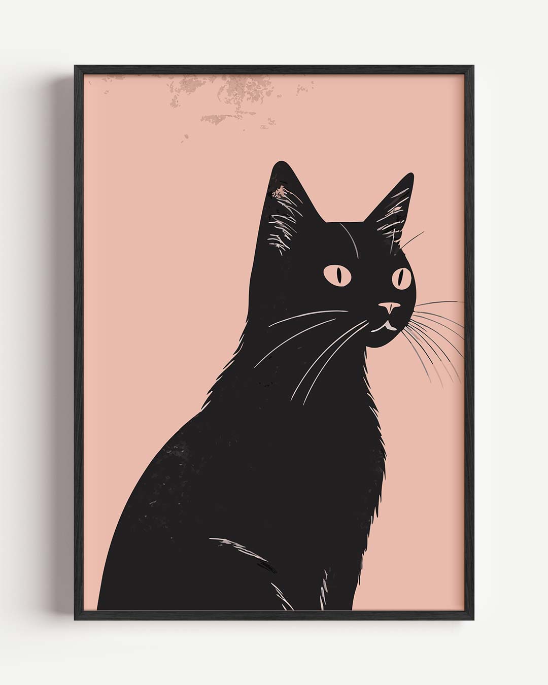 Stijlvolle Kattenkunst voor Thuis – dieren portret poster als wanddecoratie