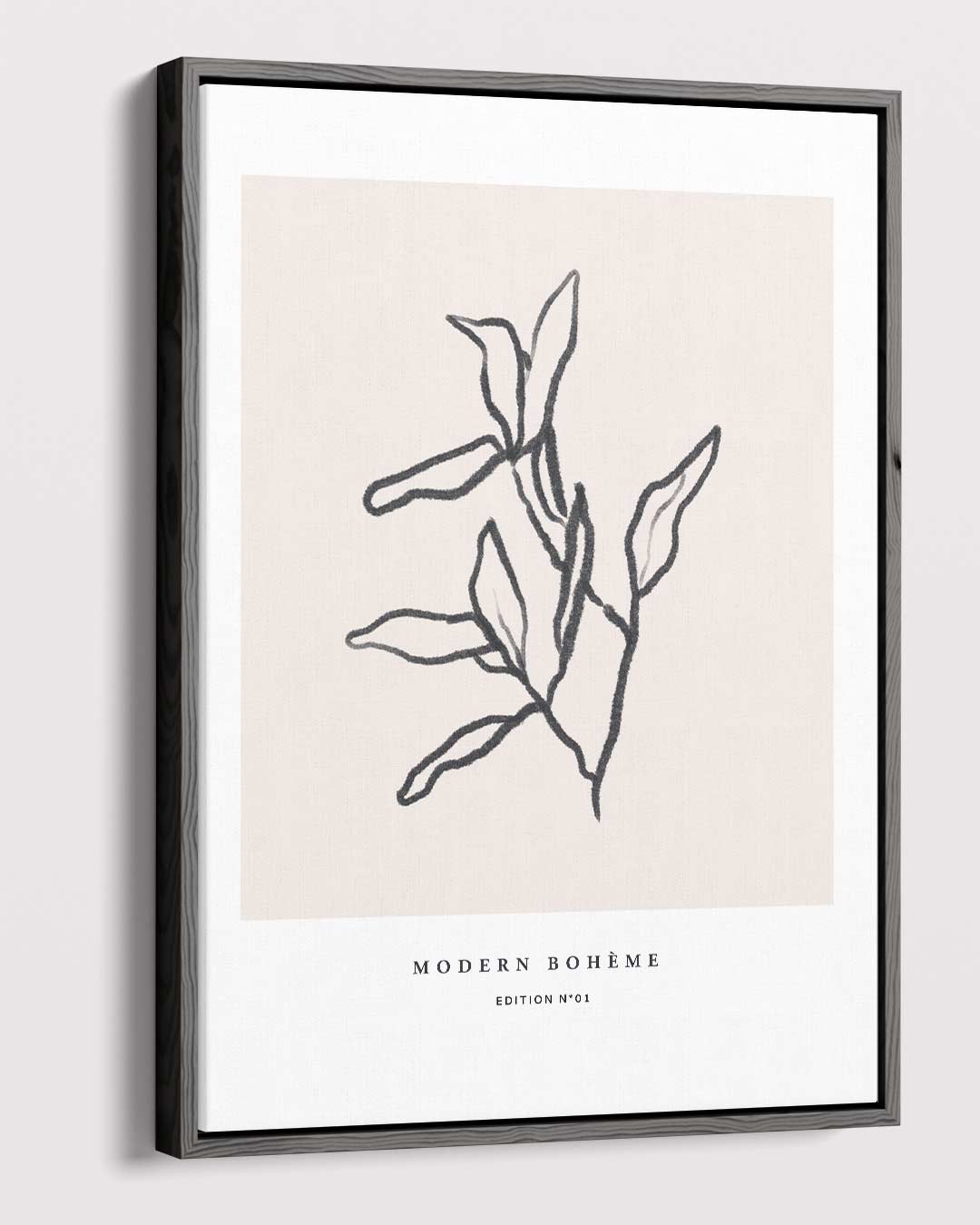 Modern Boho Wanddecor – portret kunstwerk als wanddecoratie
