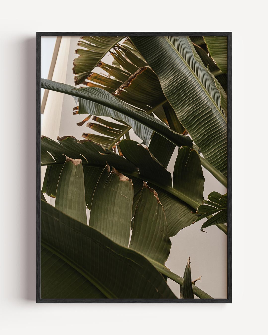 Tropical Jungle Bladeren – zomer portret poster als wanddecoratie