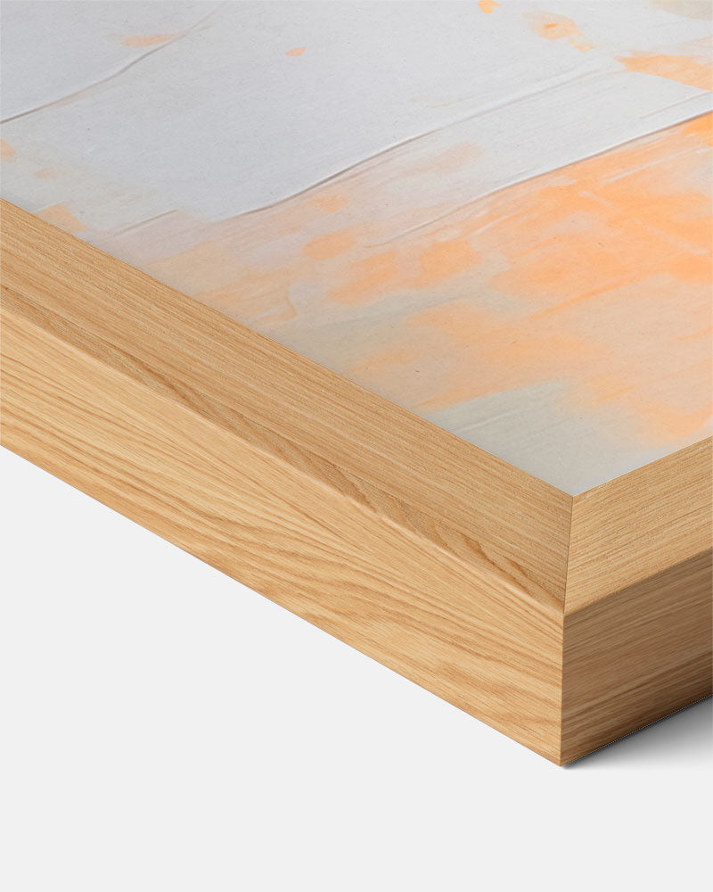 Stijlvolle Vis & Citrus Wandschildering – staande keuken wanddecoratie van WallArtistic