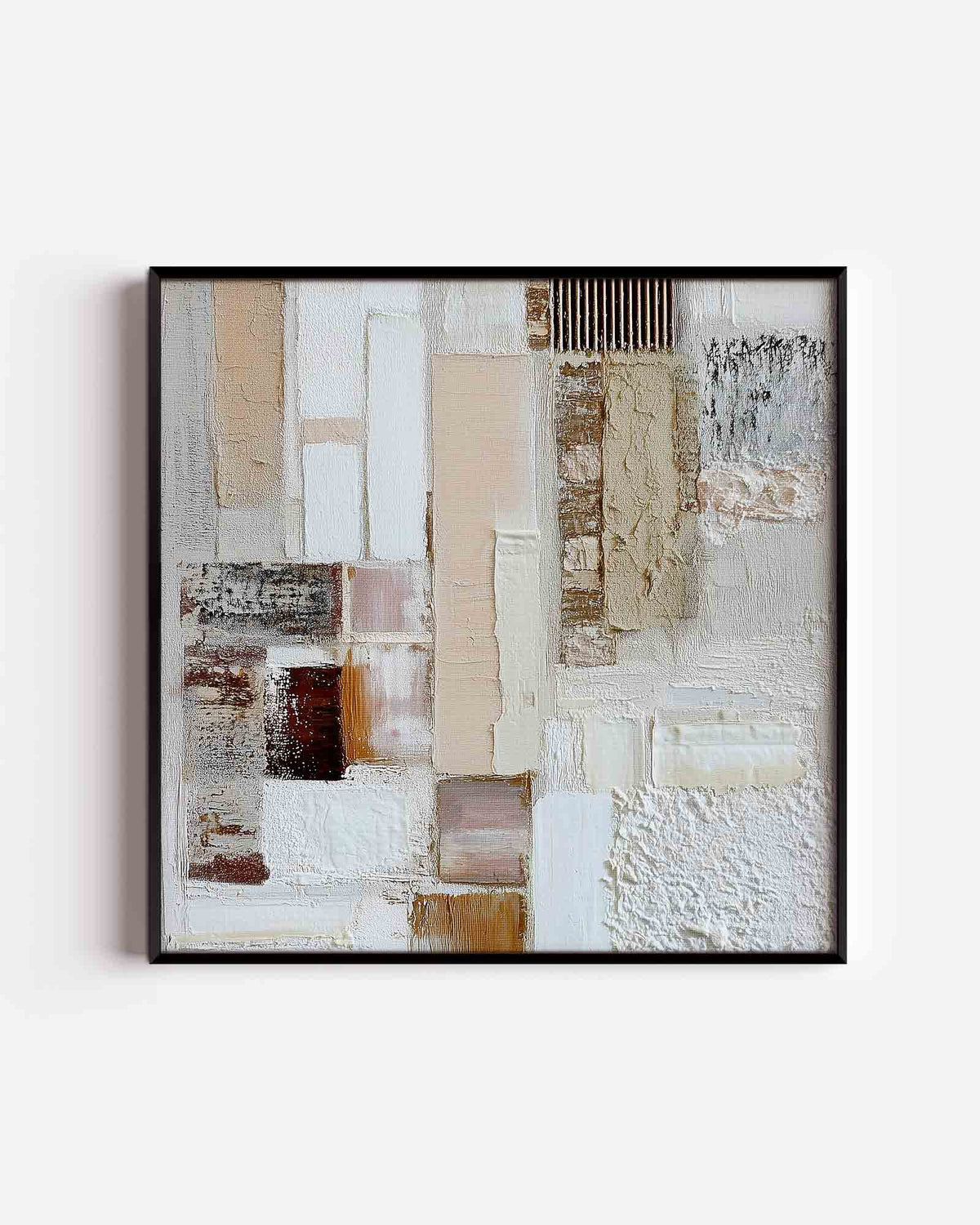 Abstracte rechthoeken – abstracte vierkante poster als wanddecoratie