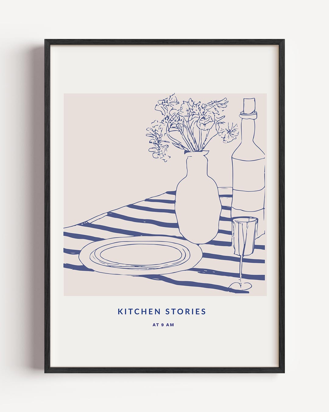 Kitchen Stories – keuken portret poster als wanddecoratie