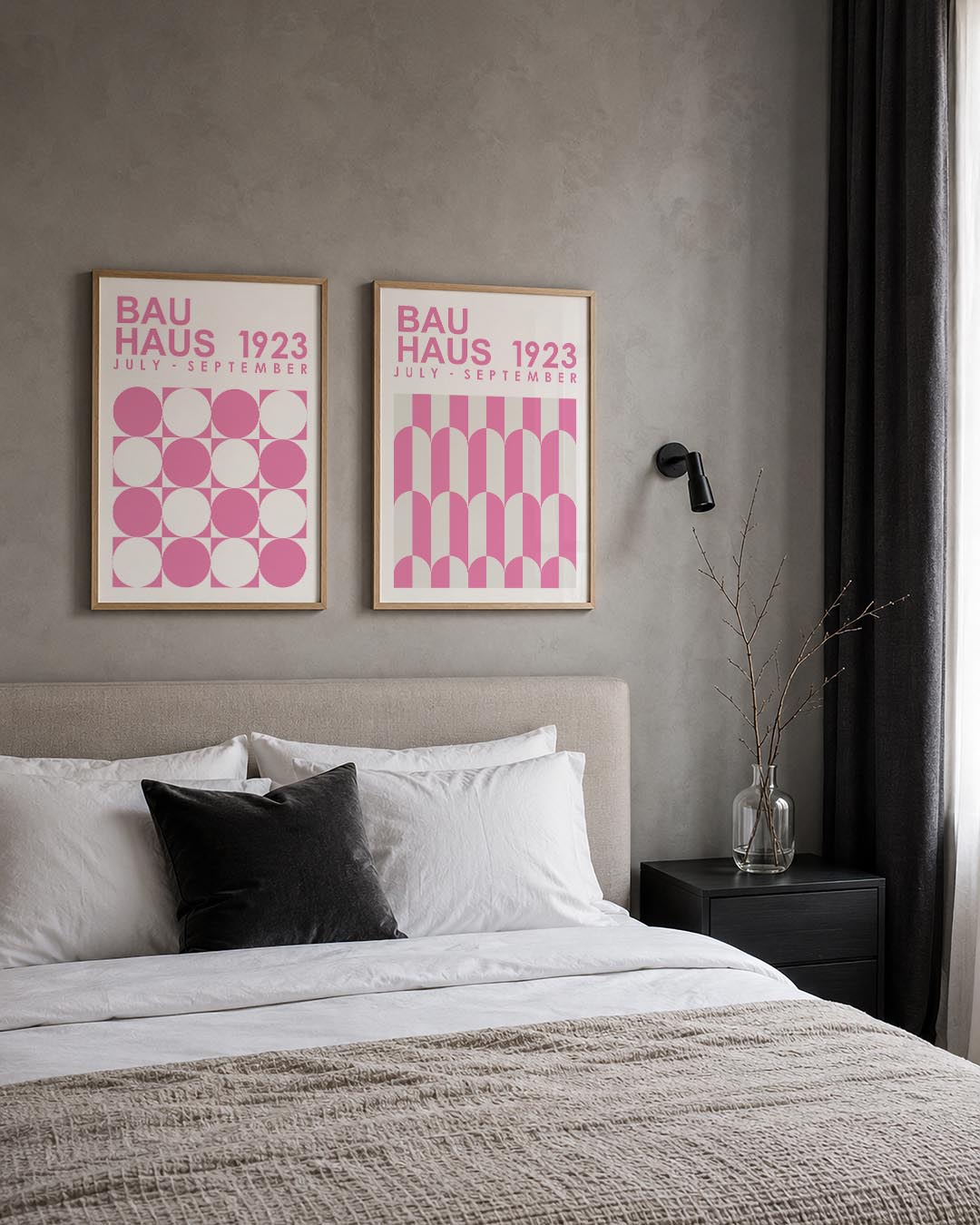 Cirkelritme en tekst Posterset