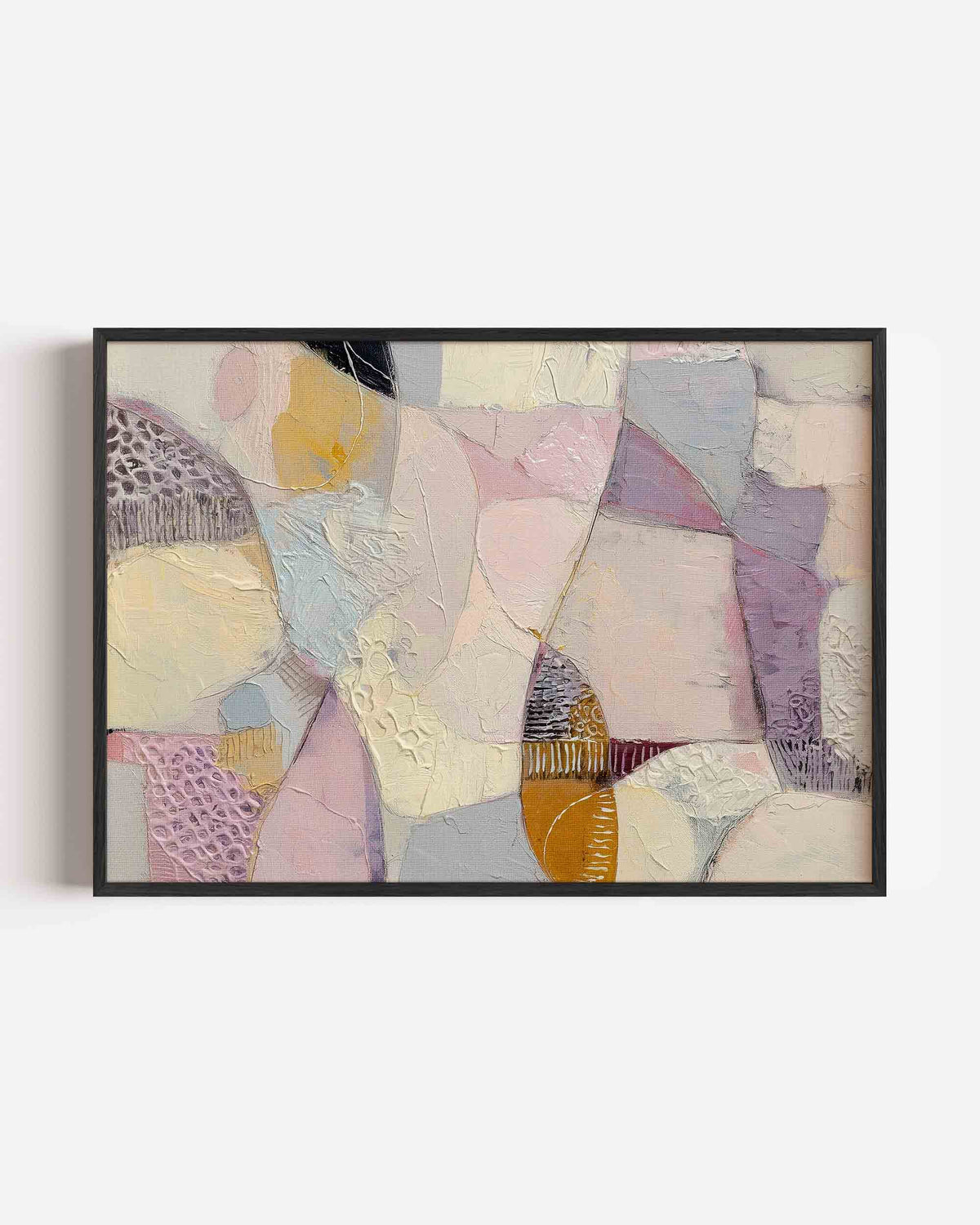 Abstracte vormen – abstracte landscape poster als wanddecoratie