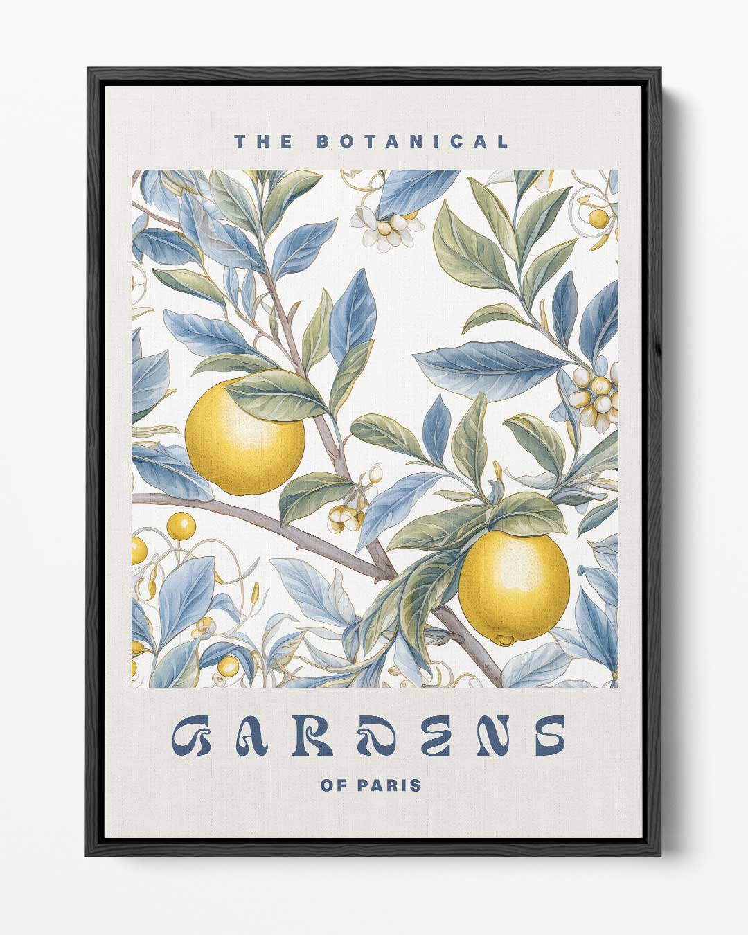 Botanische Tuinen van Parijs – portret kunstwerk als wanddecoratie