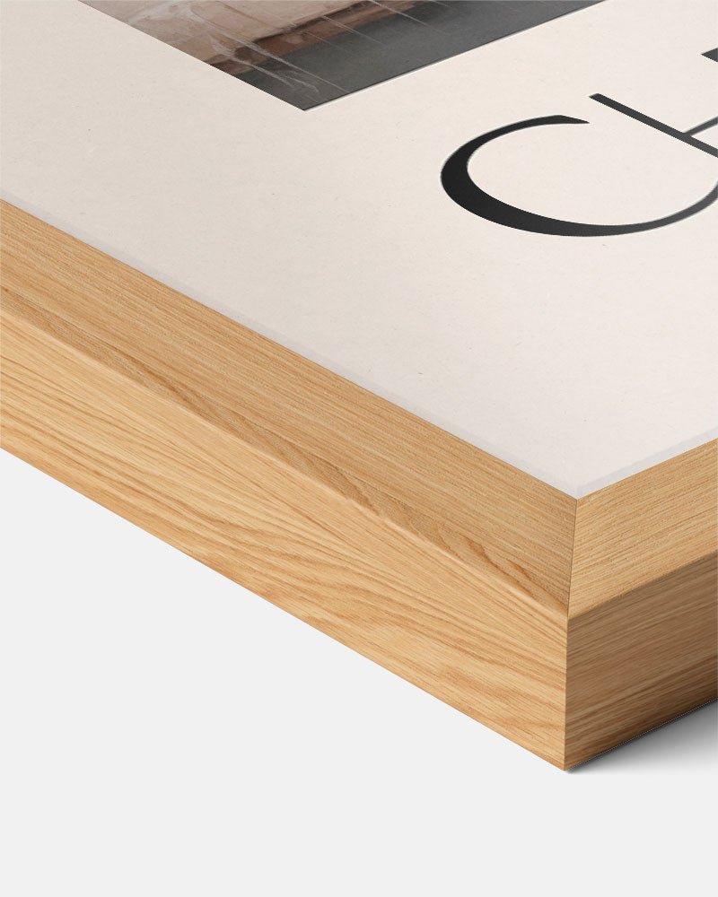 Elegante Kerstchampagne – staande muurposter voor kerst