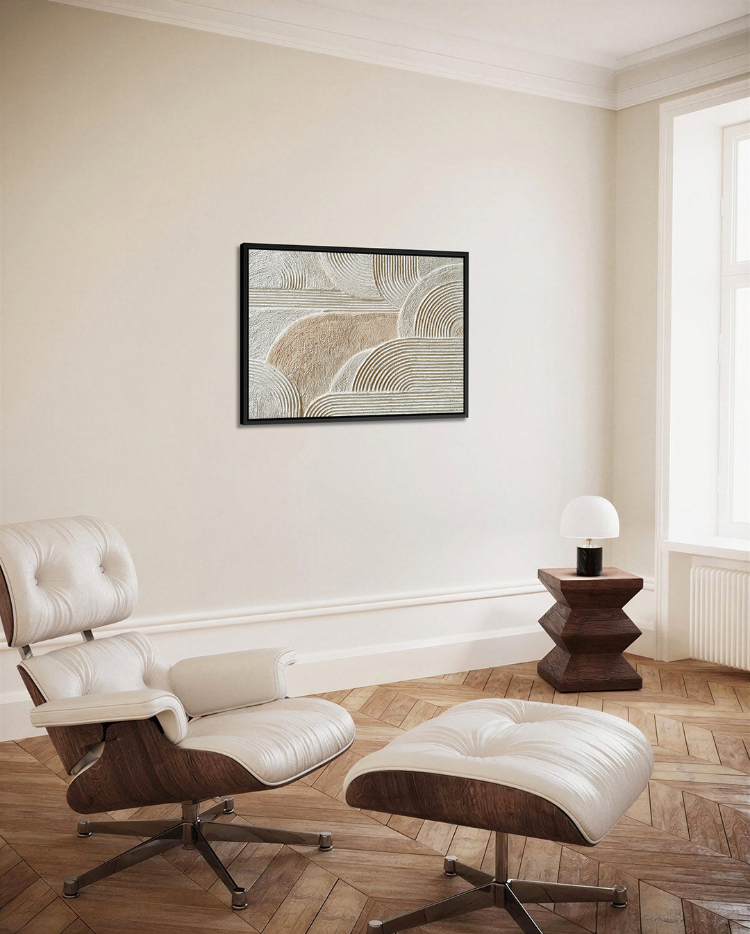 Gelaagde lijnen – alternatieve weergave van het kunstwerk