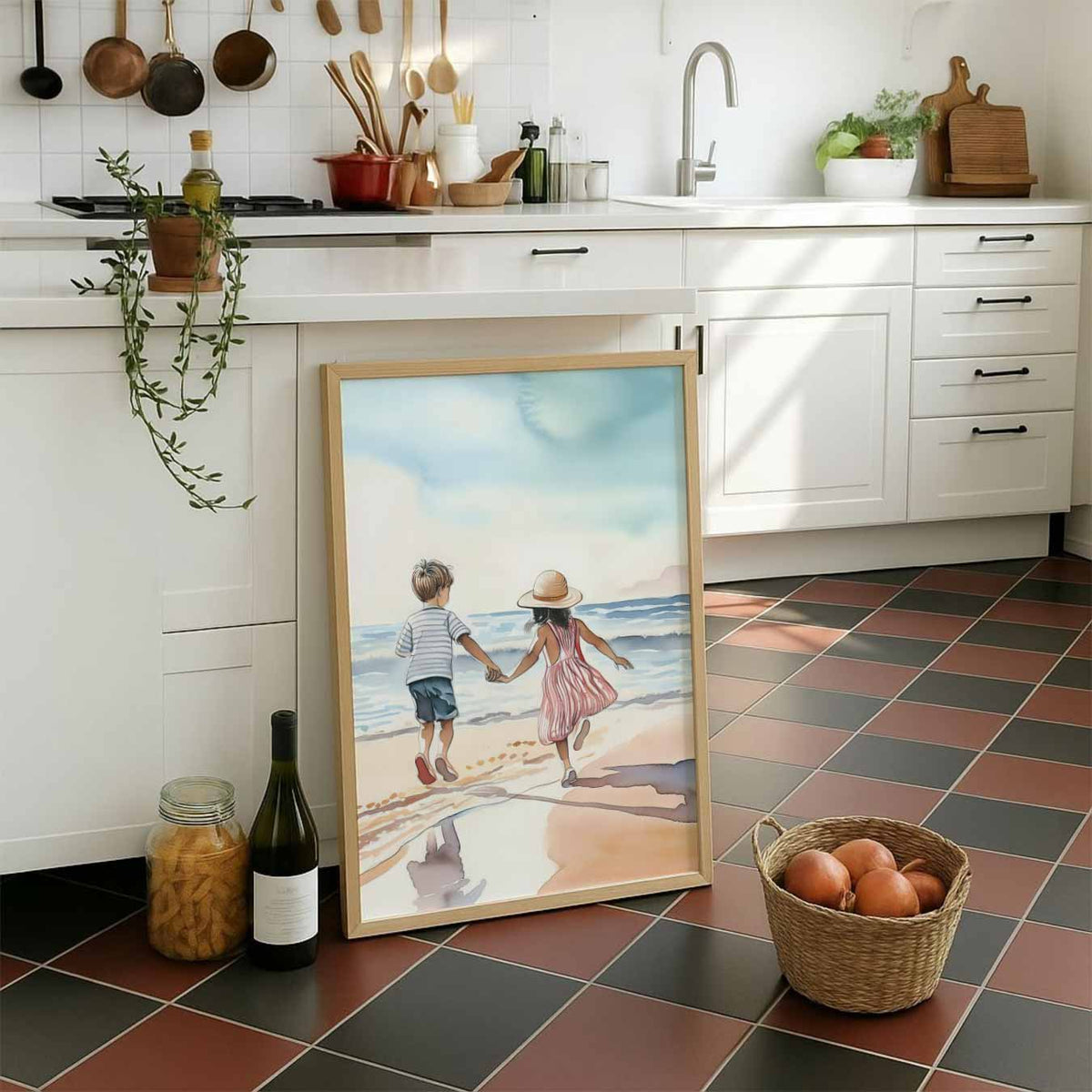 Zomerse Strandavonturen – dieren portret poster, afbeelding 7