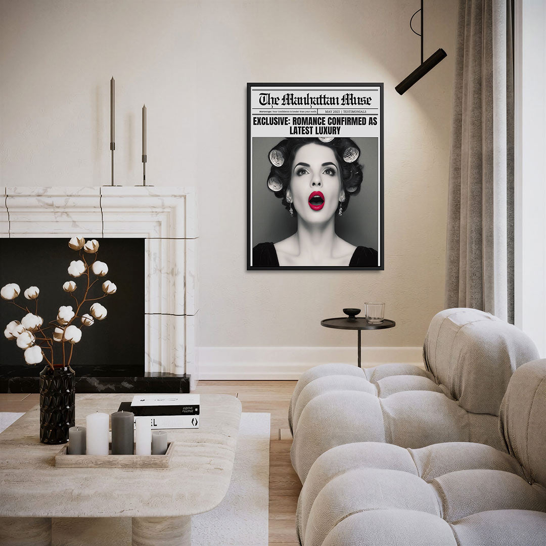 Portret – staand wanddecoratie kunstwerk