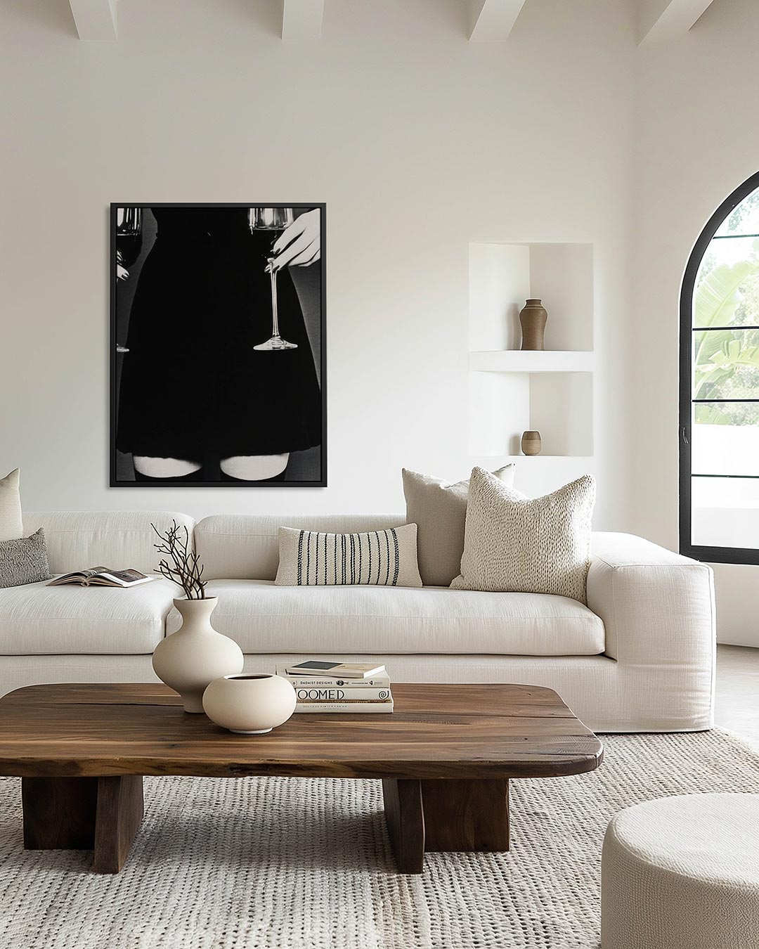 Abstract – kunstwerk als stijlvolle wanddecoratie