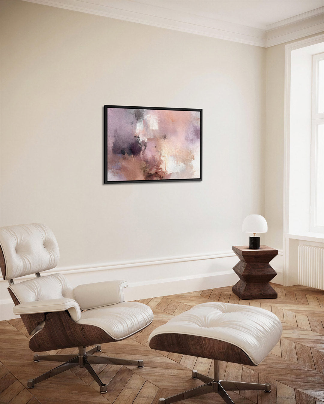 Vervaagde kleurencompositie – Overgangen – alternatieve weergave van het kunstwerk