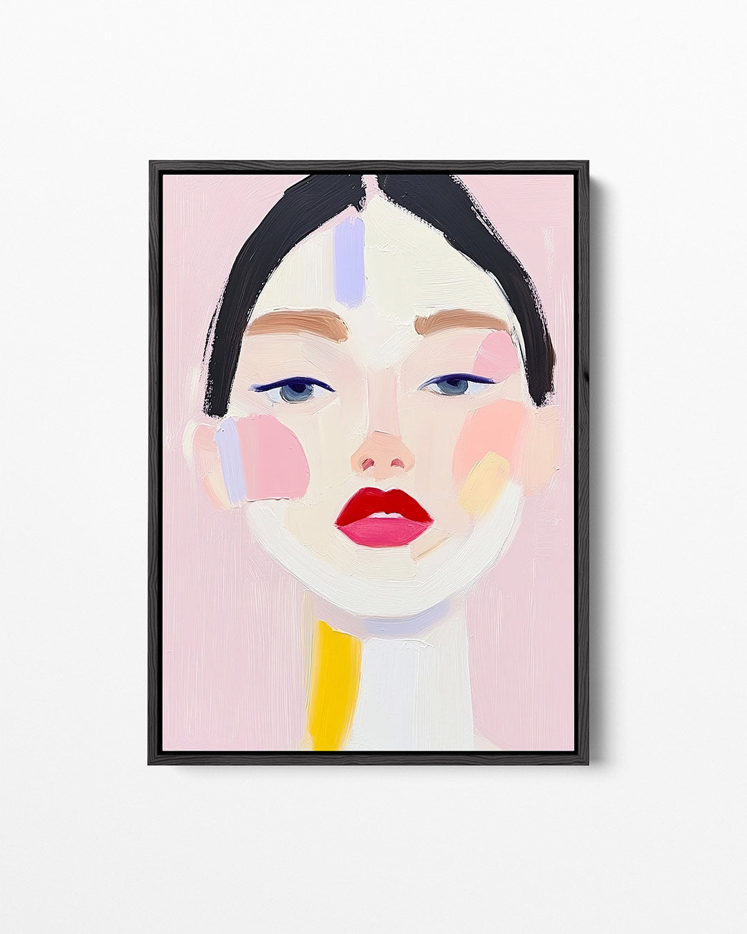 Portretstudie – Portret – staand wanddecoratie kunstwerk