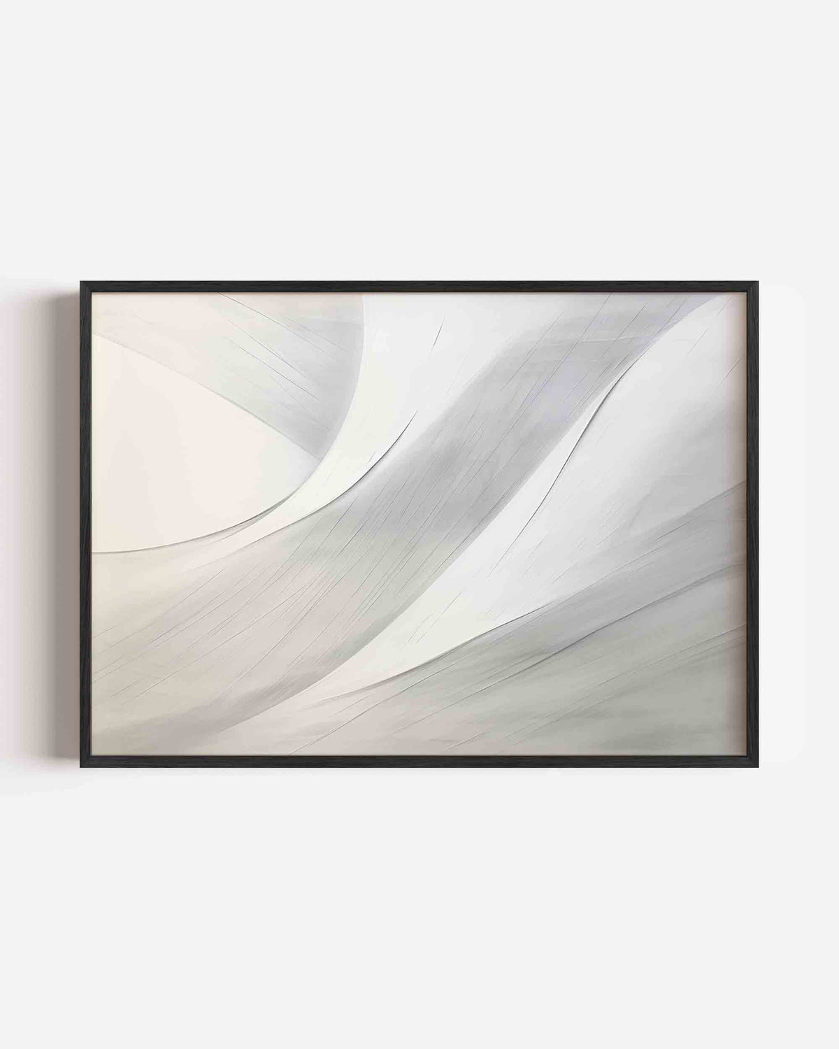 Golvende lijnen – abstracte landscape poster als wanddecoratie