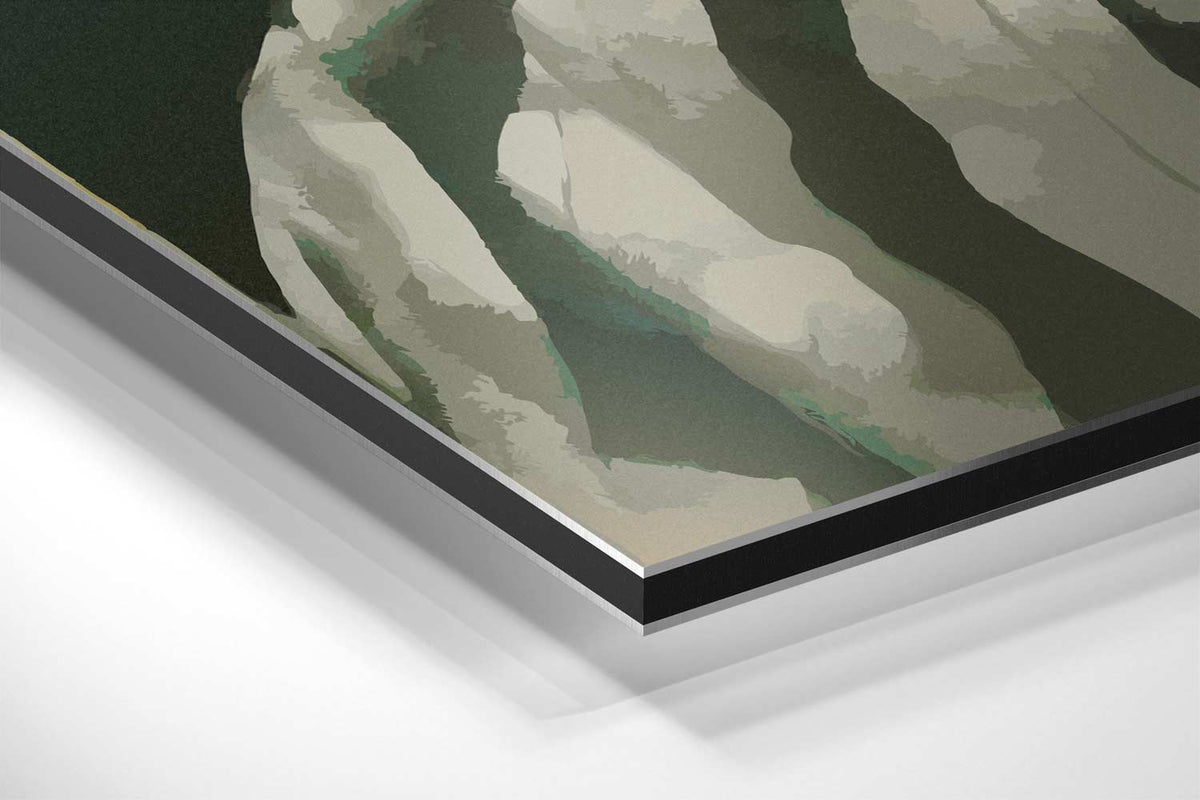 Sereen Slapend – canvas kunstwerk als wanddecoratie