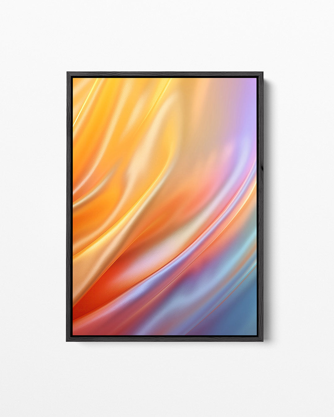 Vloeiende kleuren – Beweging – staand wanddecoratie kunstwerk