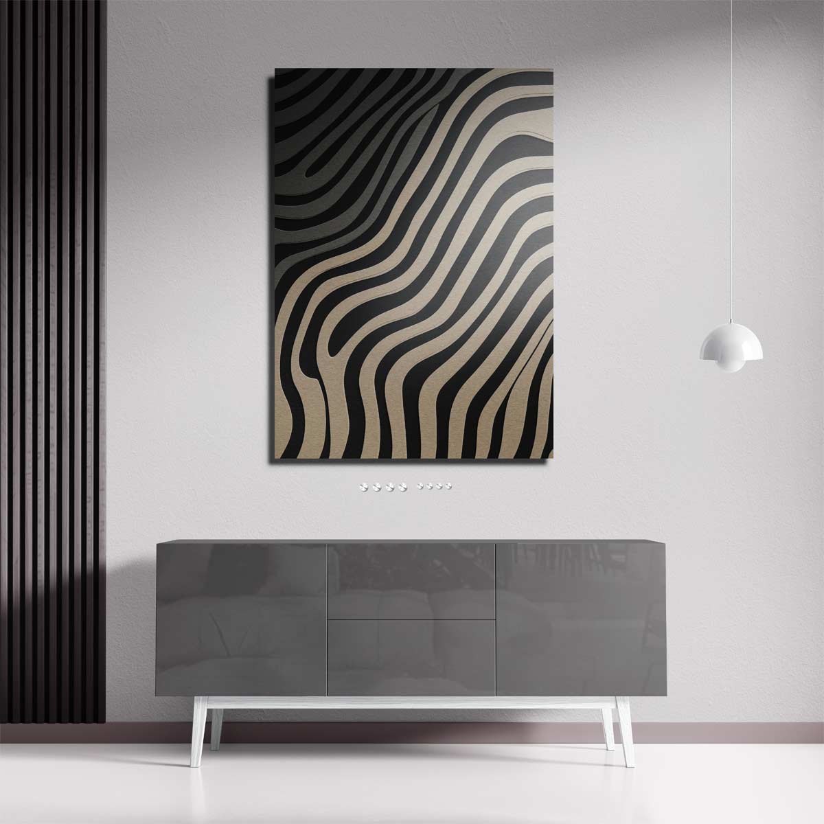 Golvend Ritme Wandkunst – portret kunstwerk als wanddecoratie, afbeelding 18