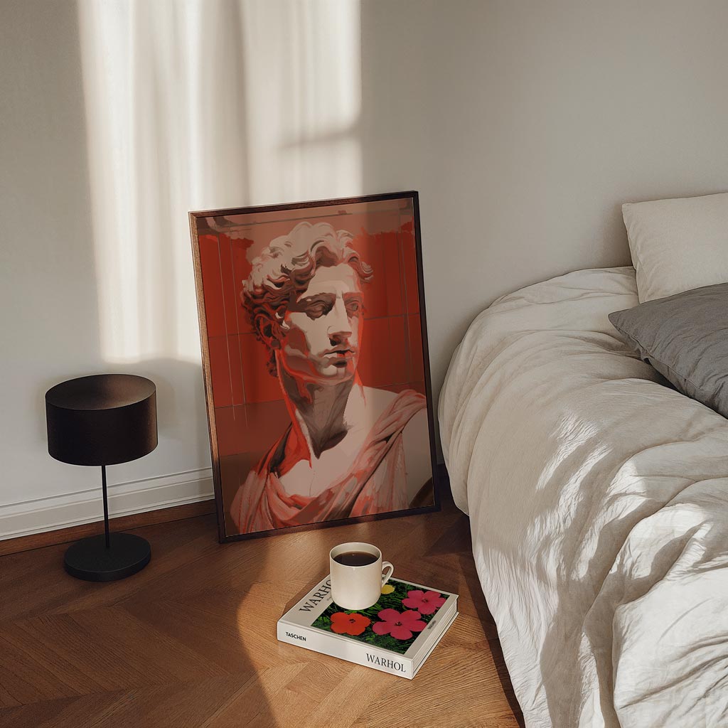 Stijlvolle Pop Art Beeldhouwwerken – staande Popart wanddecoratie van WallArtistic