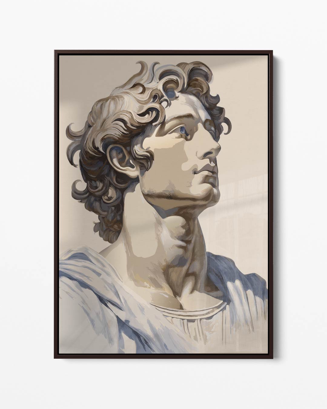 Klassieke Buste Portret – portret kunstwerk als wanddecoratie