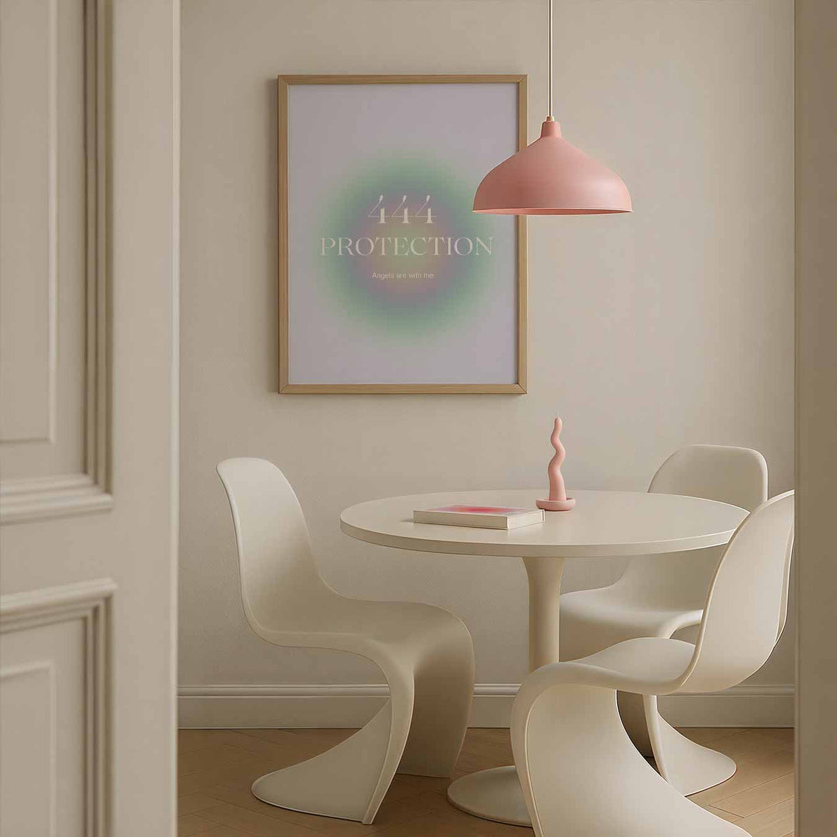 Engelachtige Beschermingsposter – rustgevende wandkunst als portret poster