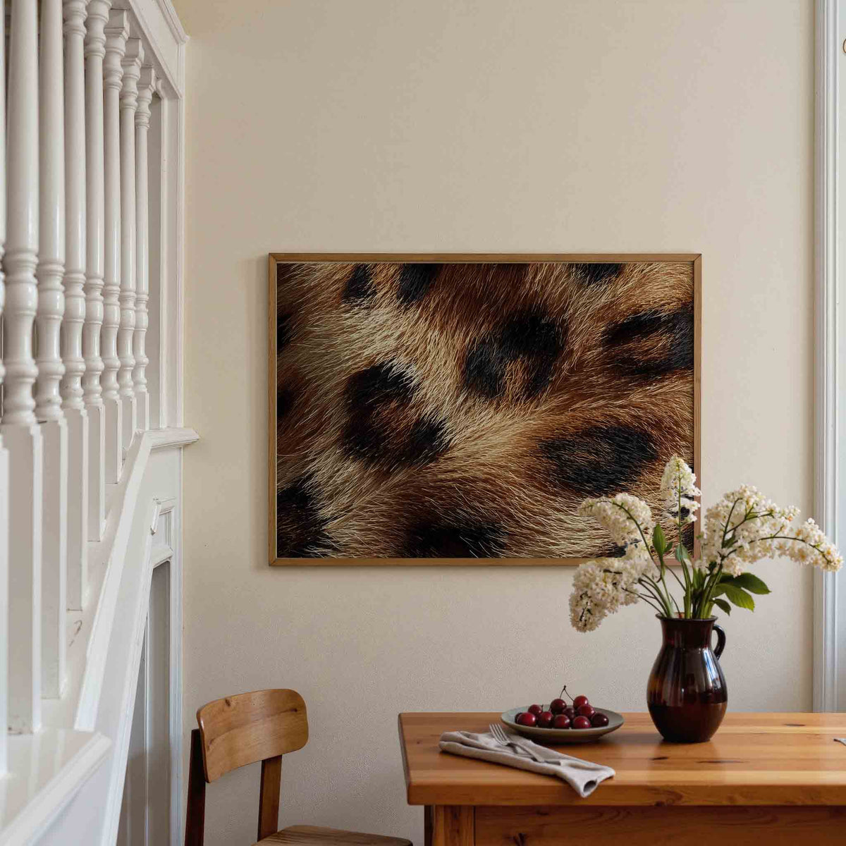 Luipaardprint – tropische poster in liggend formaat