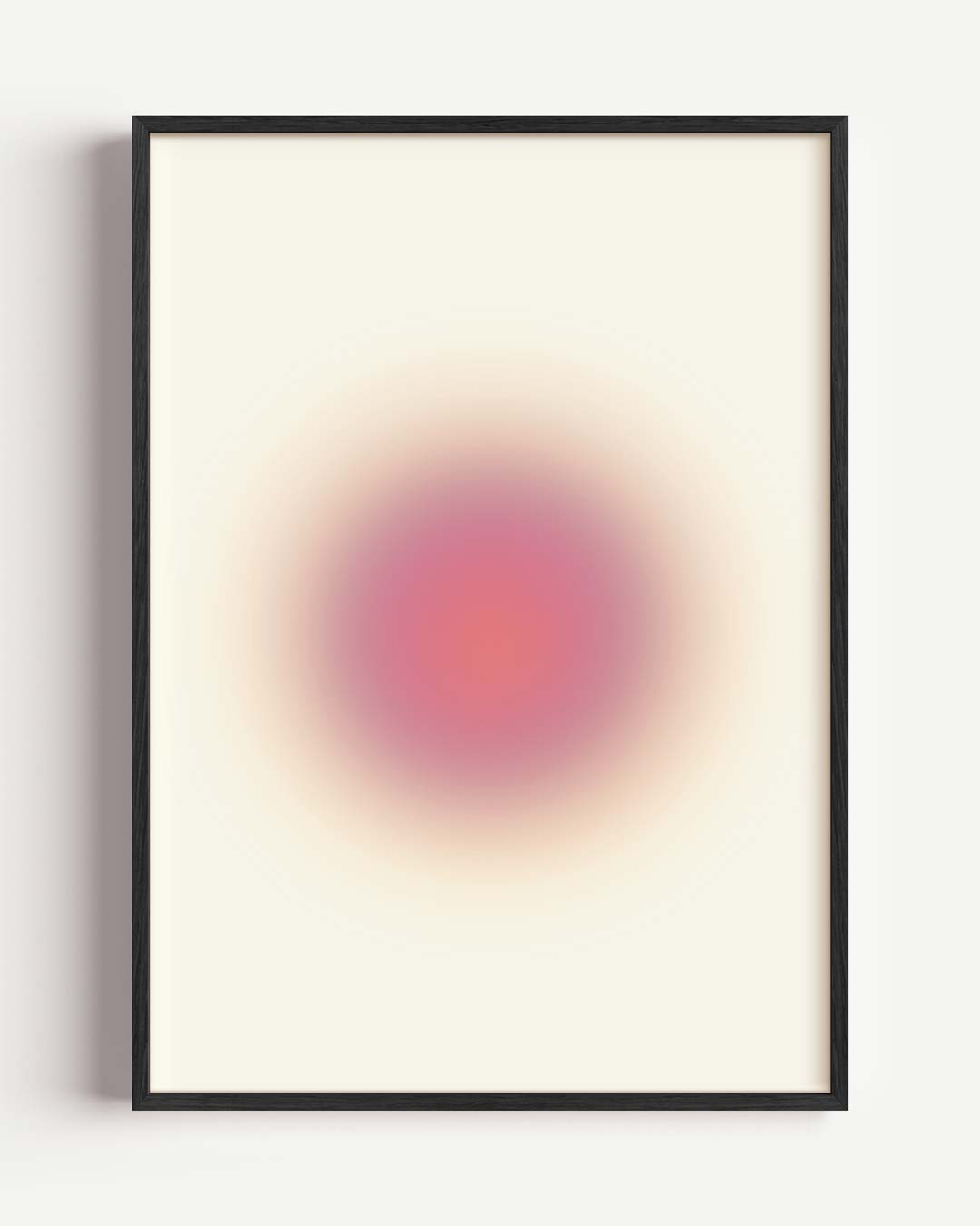 Aura Glow – mindful portret poster als wanddecoratie