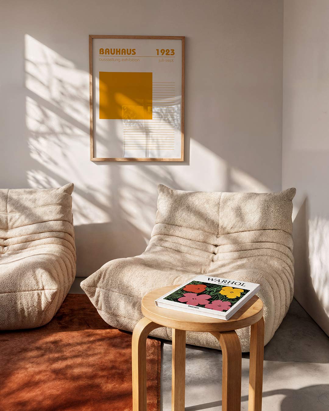 Vorm en lijnen – moderne Bauhaus wandkunst als poster