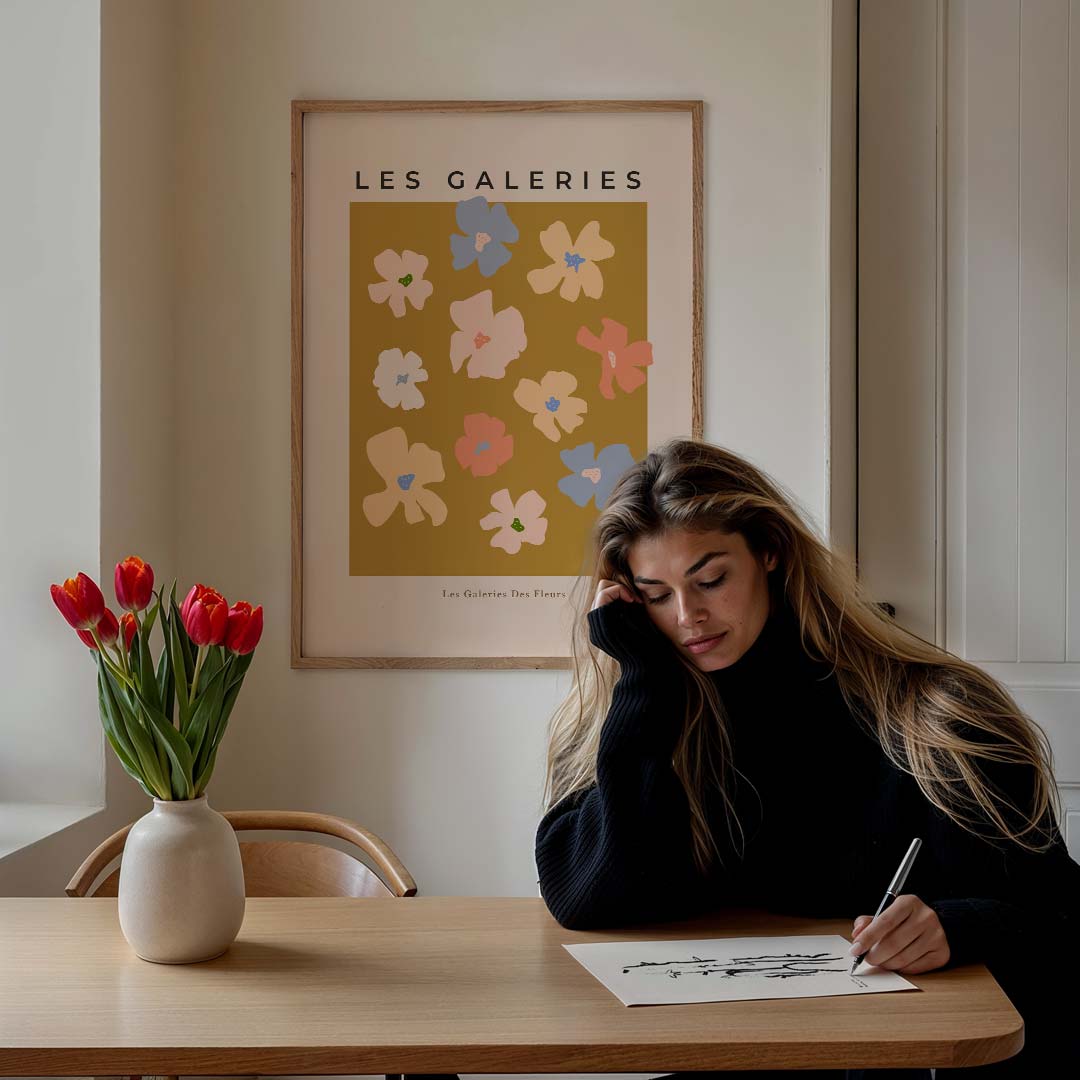 Bloemenpracht – bloemen poster in staand formaat