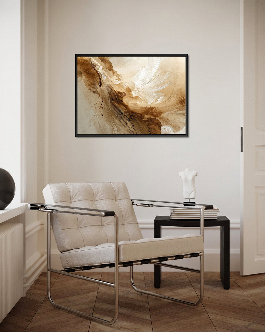Dynamische vegen – Abstract kunstwerk – kunstwerk op canvas, dibond of plexiglas