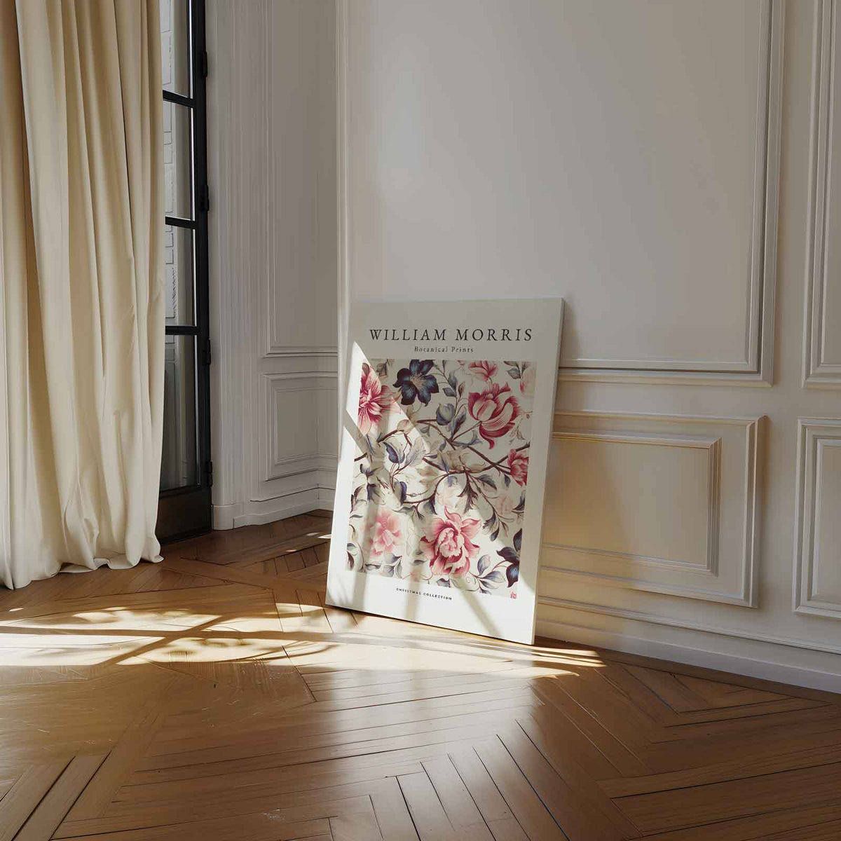 Bloemrijke Botanische Prints – staand kunstwerk voor modern interieur