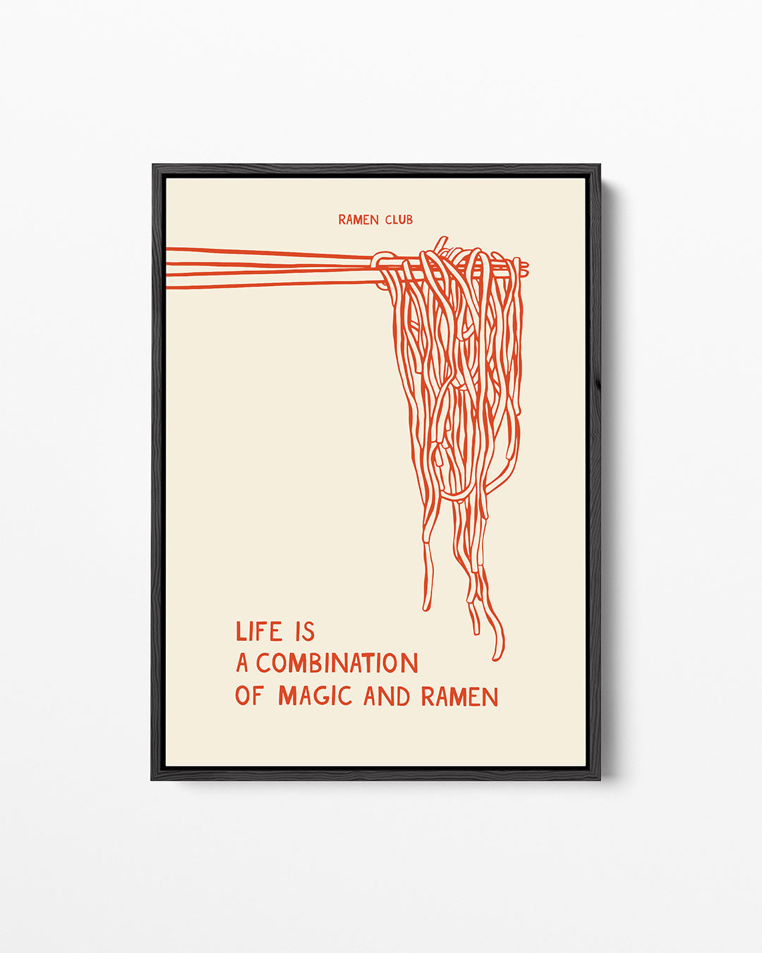 Ramen inspiratie – staand wanddecoratie kunstwerk