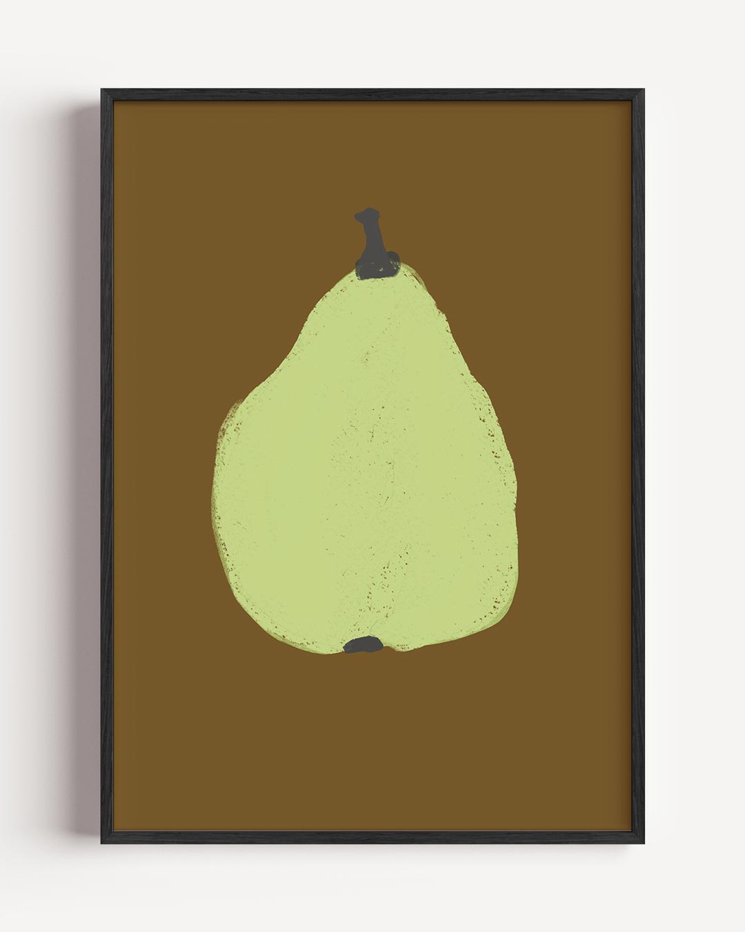 Stijlvolle Peer – keuken portret poster als wanddecoratie