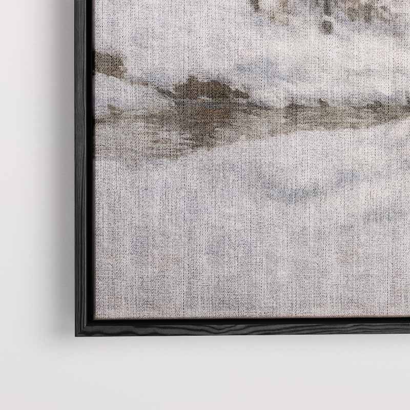 Winterlandschap bij Zonsopgang – staand kunstwerk voor modern interieur