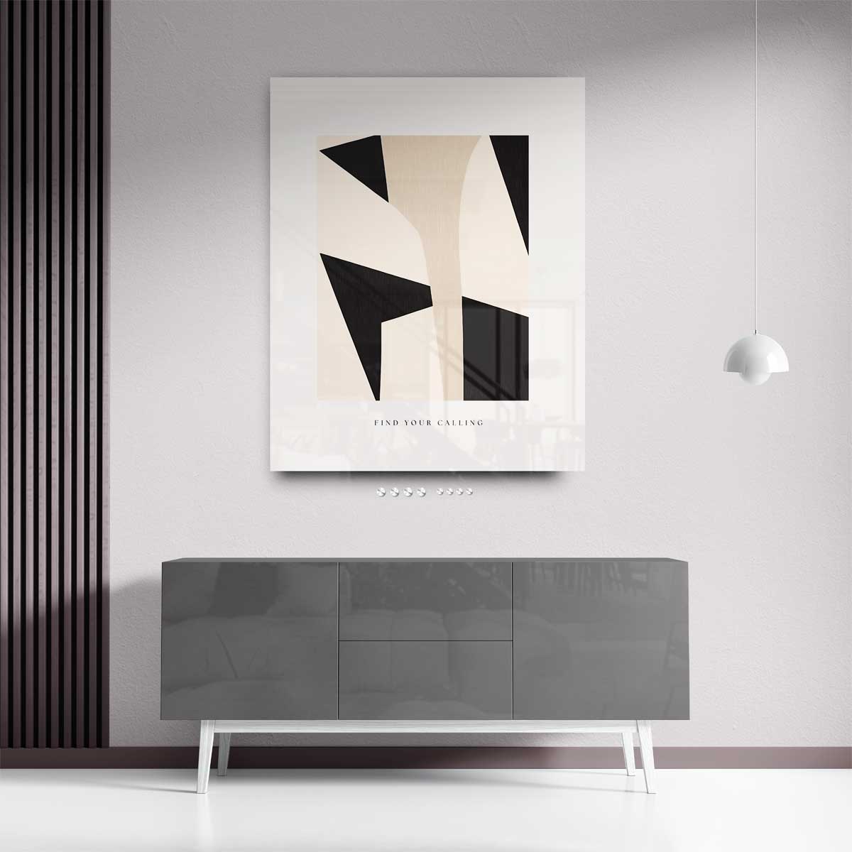 Vind je Roeping – plexiglas kunstwerk als wanddecoratie