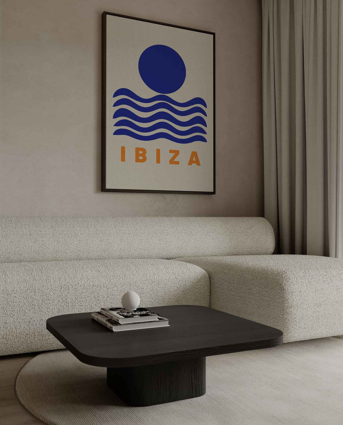 Ibiza Zonsopkomst – plexiglas kunstwerk als wanddecoratie
