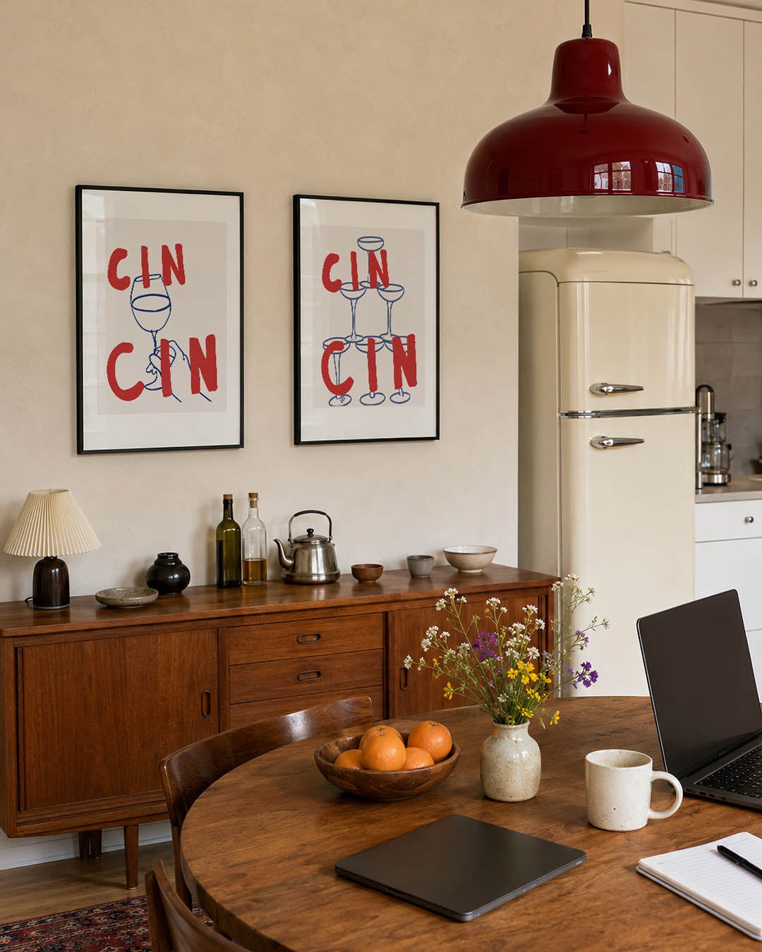 Vorm en cheers Posterset