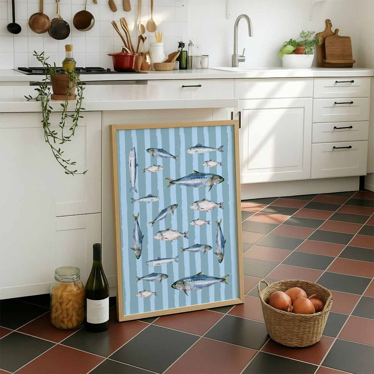 Visserij Vibes – dieren portret poster, afbeelding 7
