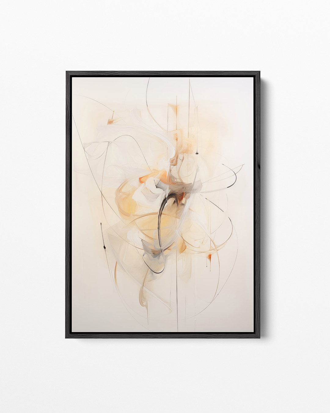 Organische lijnen – staand wanddecoratie kunstwerk