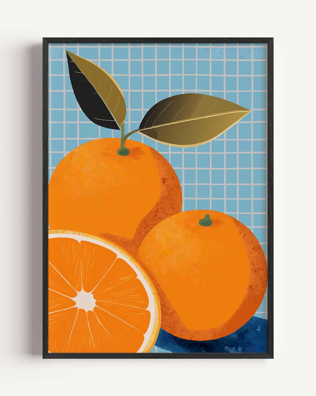 Vrolijke Citrus – keuken portret poster als wanddecoratie