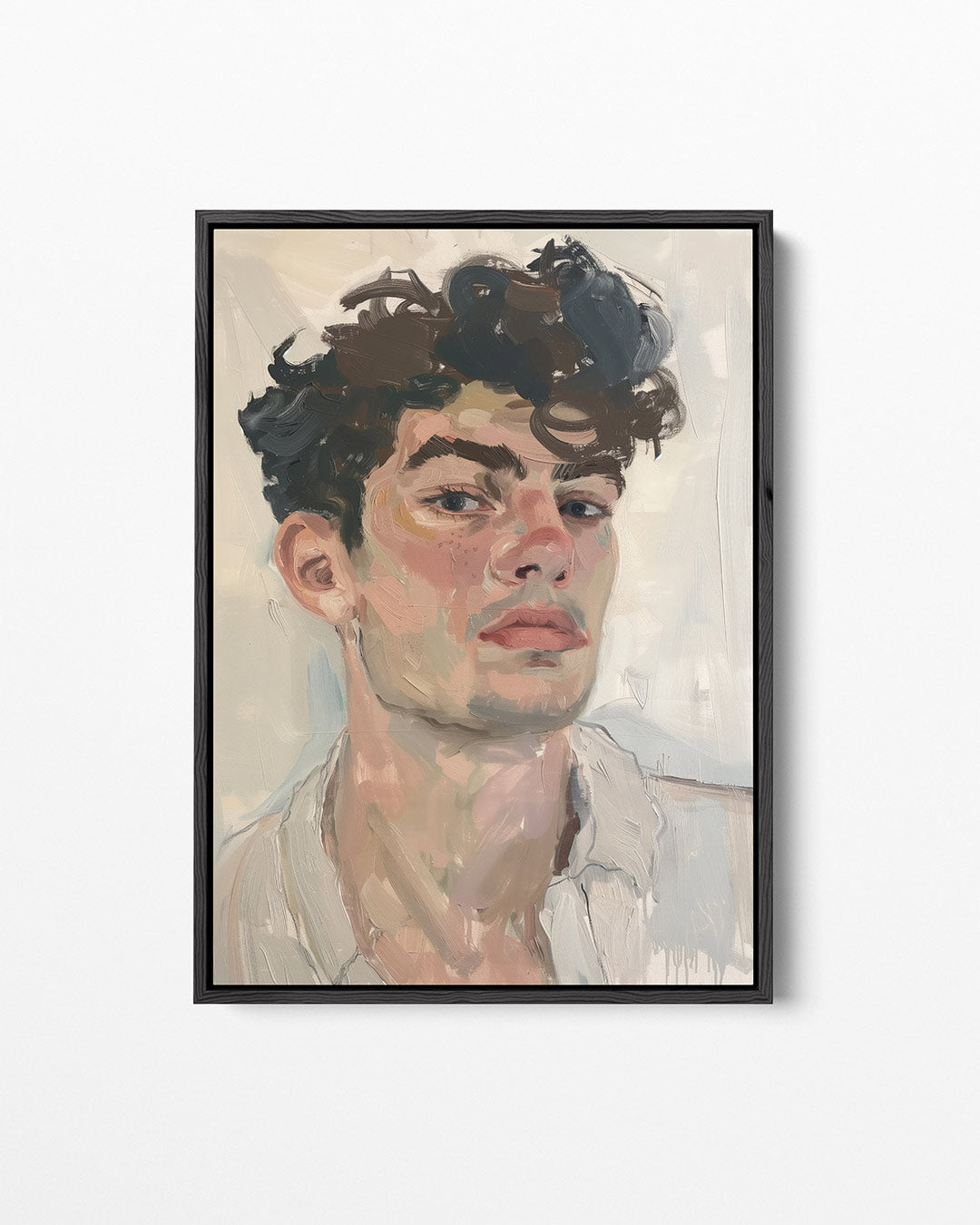 Portretstudie – staand wanddecoratie kunstwerk