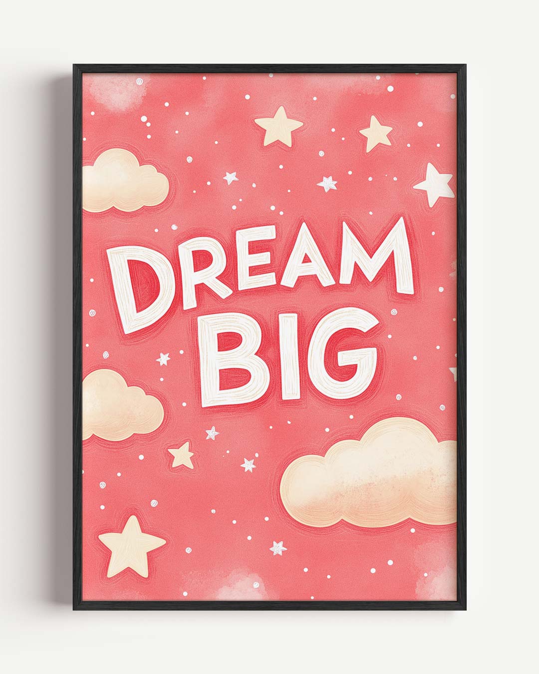 Inspirerende Dromen – kids portret poster als wanddecoratie