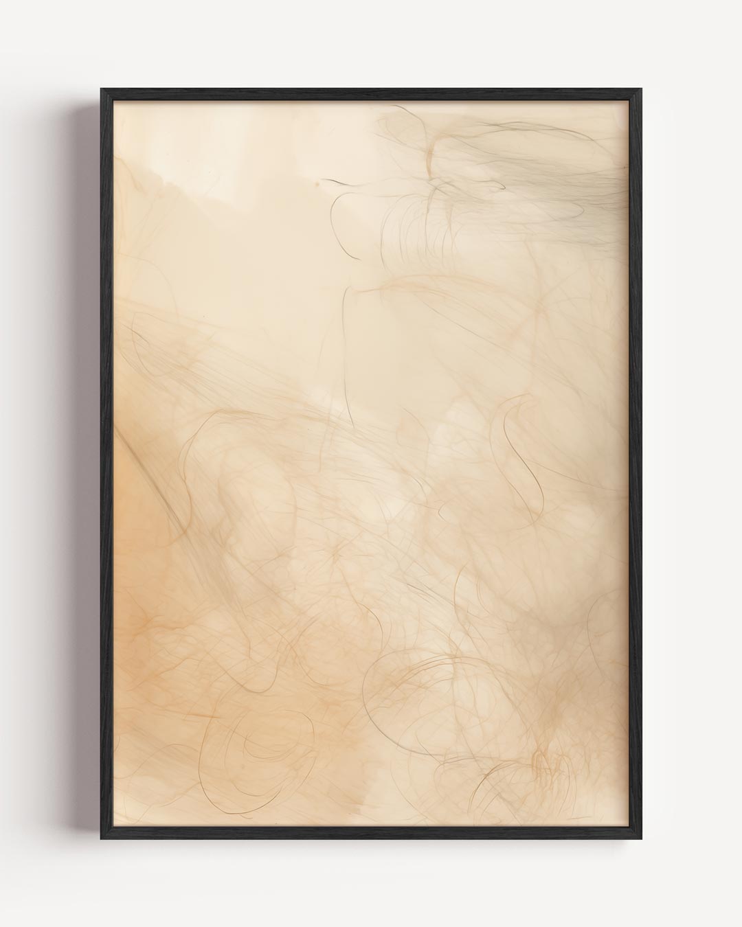 Zachte Dreamy Abstractie – textuur portret poster als wanddecoratie