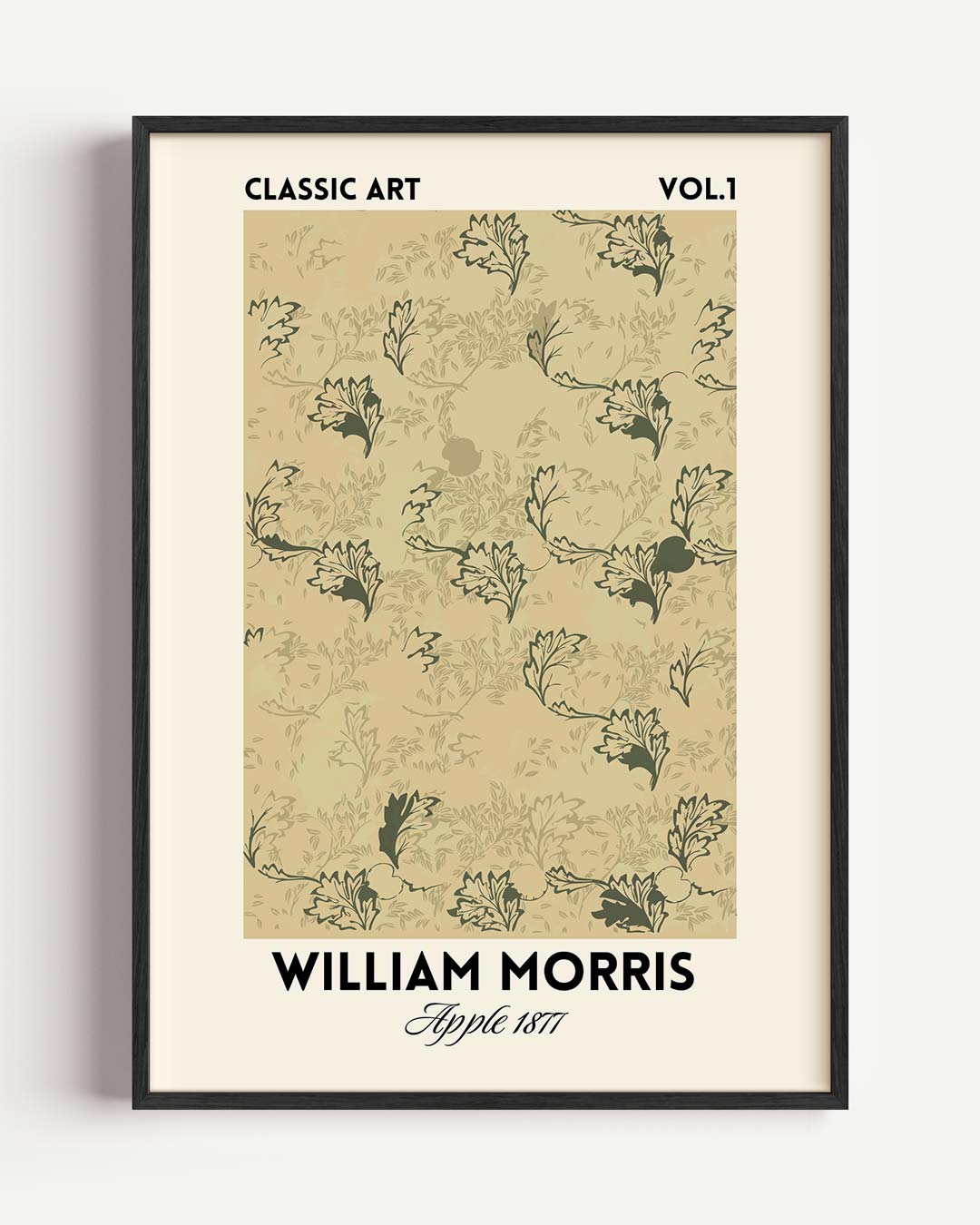 William Morris - Klassieke Kunst – William Morris portret poster als wanddecoratie