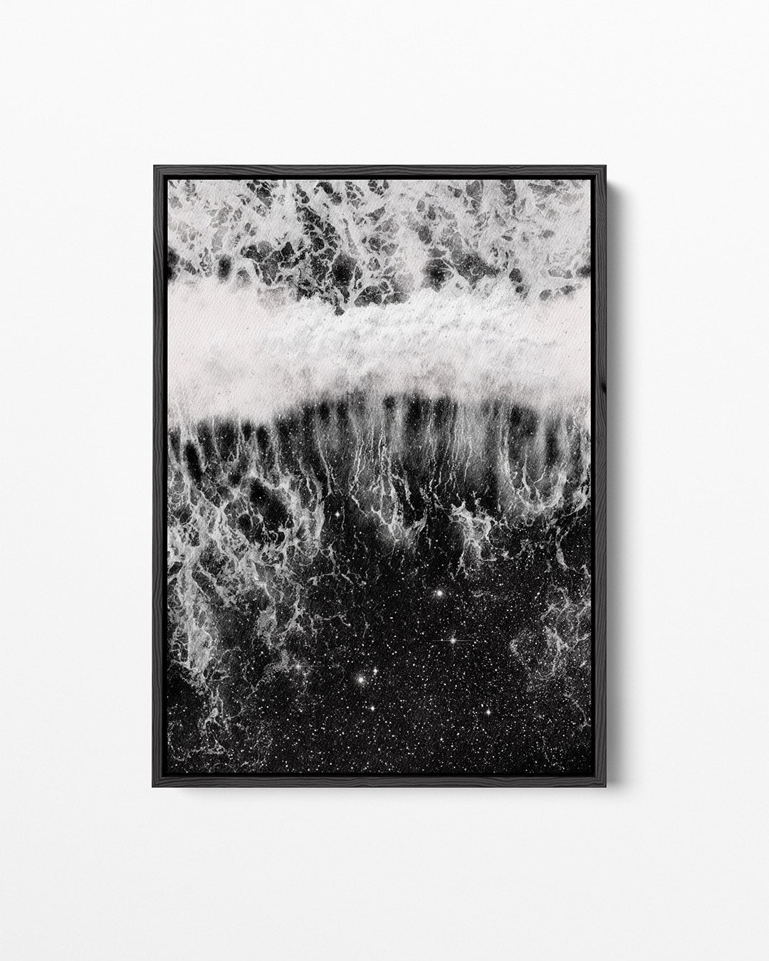 Kosmische golf – staand wanddecoratie kunstwerk