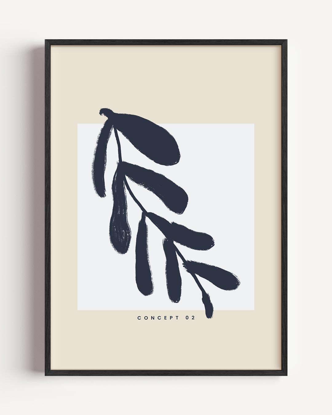 Minimalistische Botanische Kunstposter – bloemen portret poster als wanddecoratie