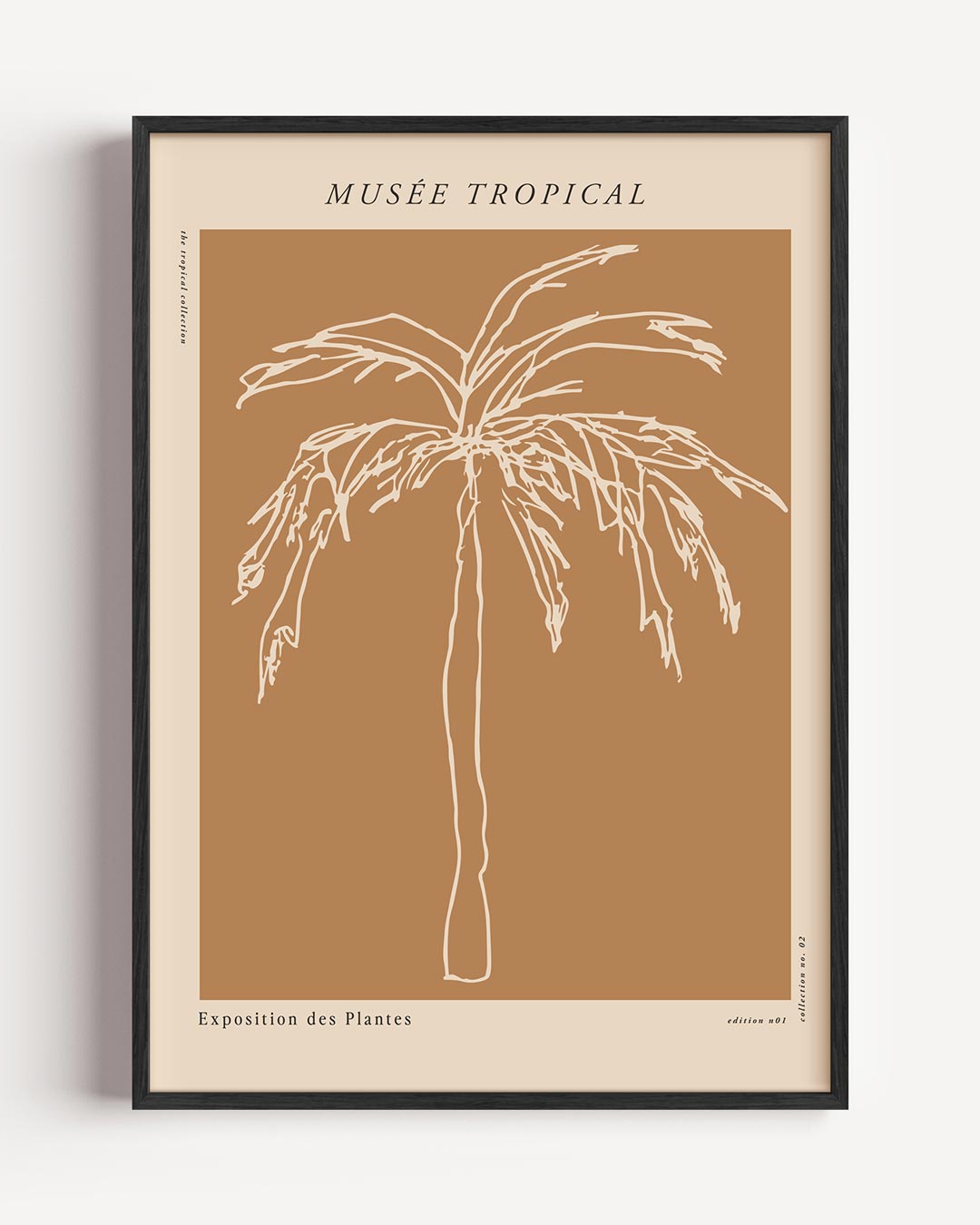 Tropische Palmen – zomer portret poster als wanddecoratie