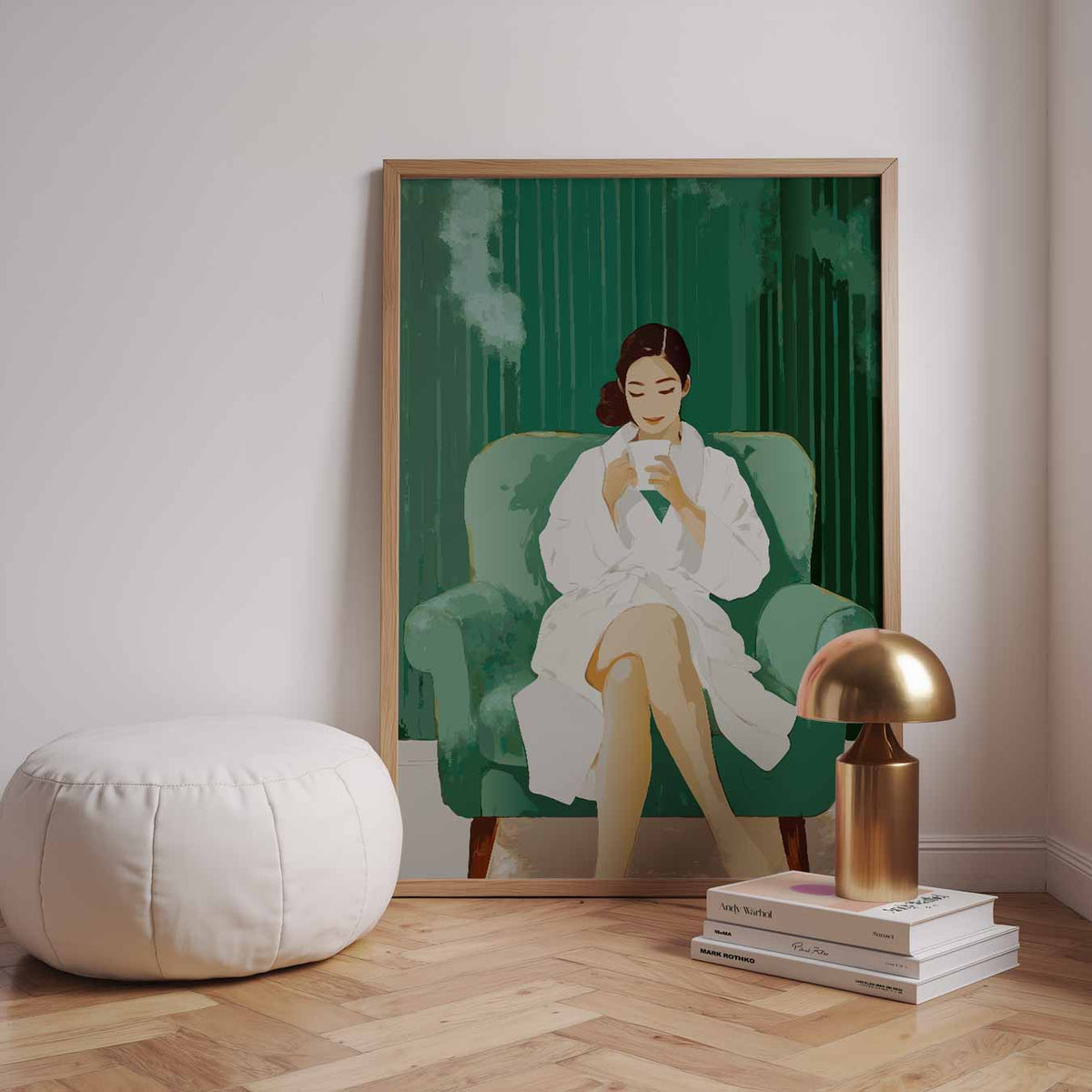 Relax & Ontspan – staande zomer wanddecoratie van WallArtistic