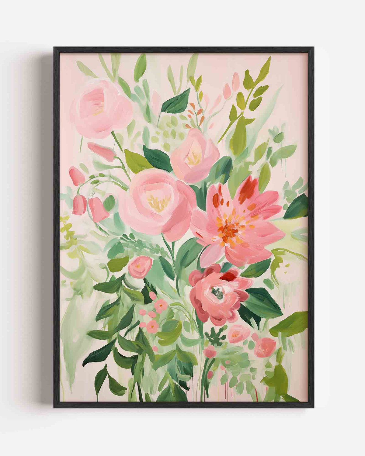 Bloemenpracht – bloemen portret poster als wanddecoratie