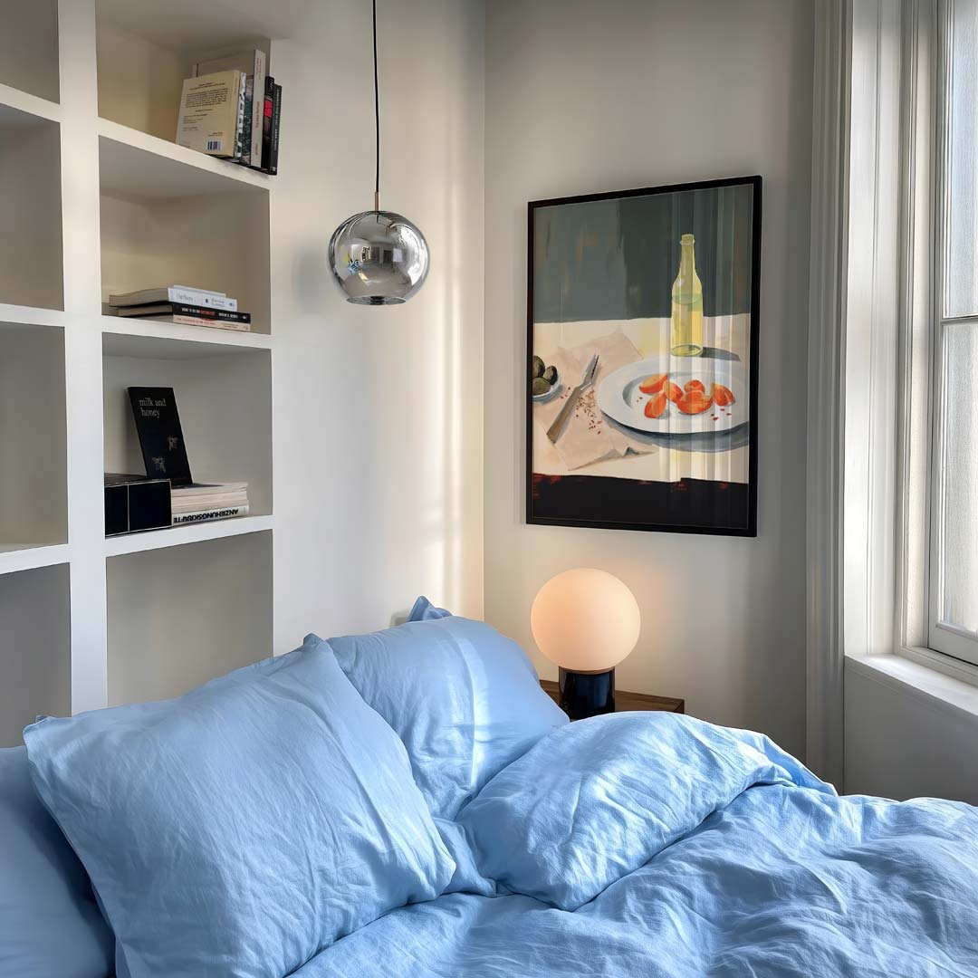 Mediterrane Tafelsfeer – staande muurposter met elegante eenvoud