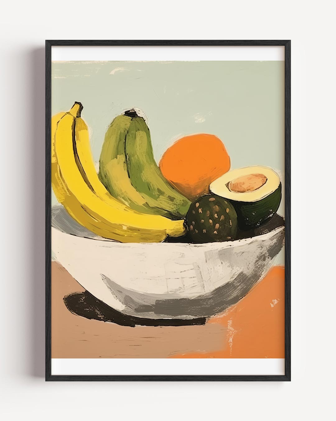 Kleurrijke Fruitstilleven – keuken portret poster als wanddecoratie