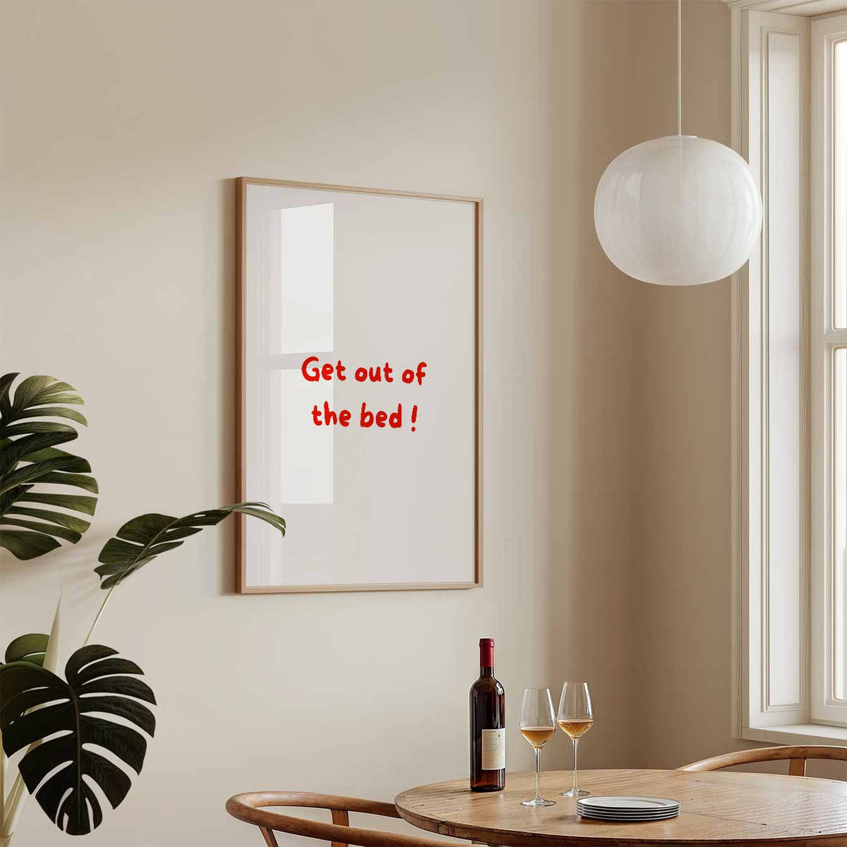 Motiverende Ochtendposter – tekstposter in staand formaat